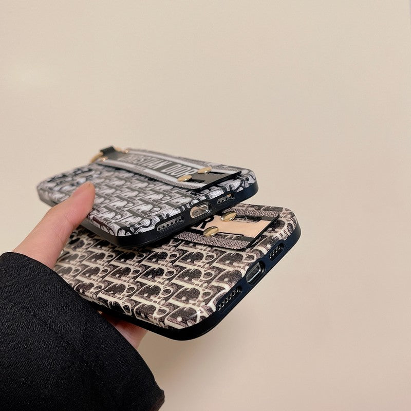 CD Luxury Wristband Chain iPhone Case