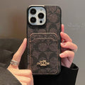 Coa Card Bag Leather iPhone Case