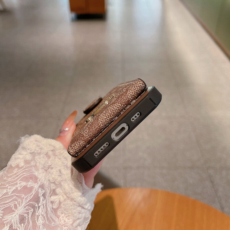 Coach Signature iPhone Case With Wallet