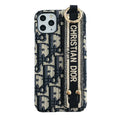 CD Classic Monogram Wristband iPhone Case — Style B