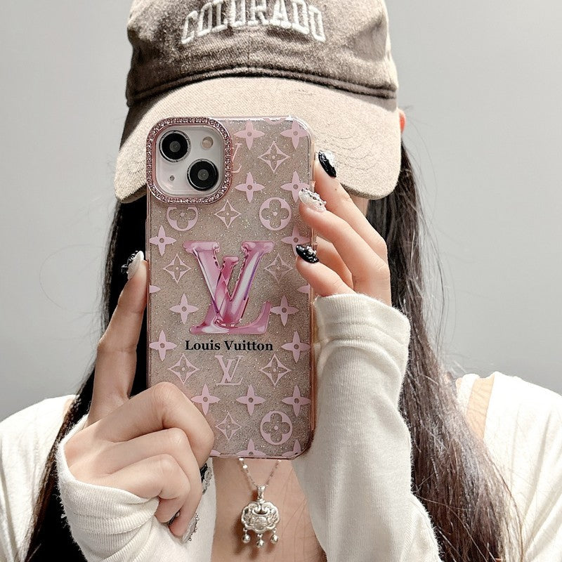 Lou Crystal Rhinestone iPhone Case