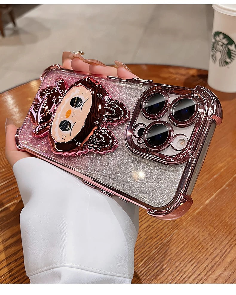 Cute Character 360° Mirror iPhone Case