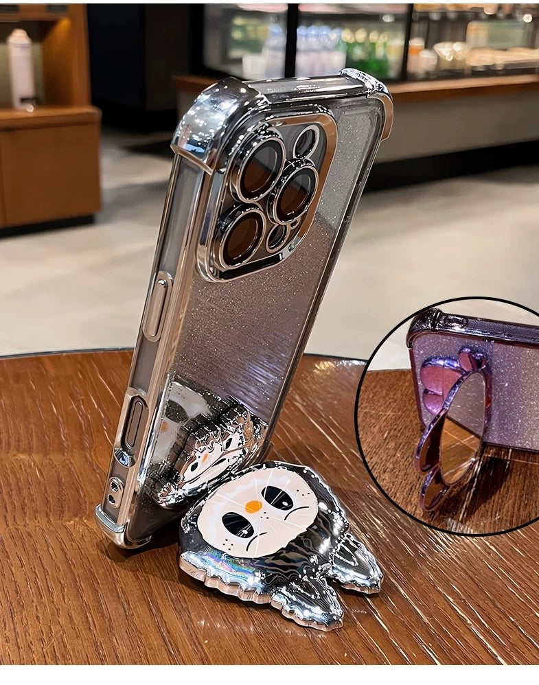 Cute Character 360° Mirror iPhone Case